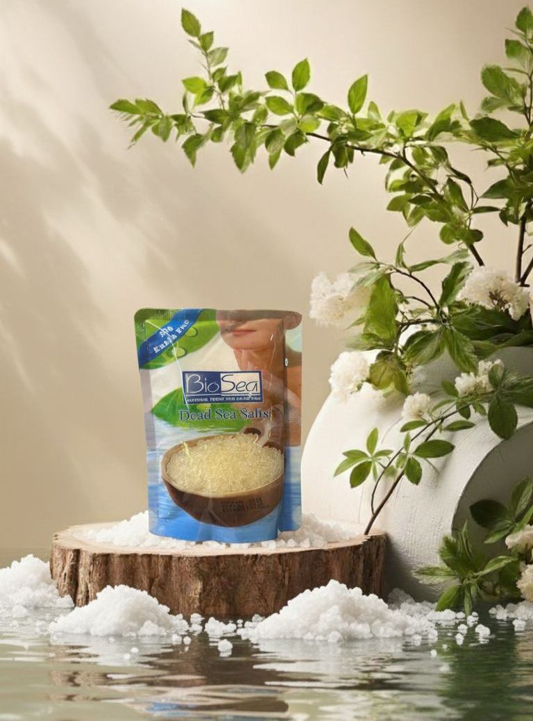 بلورات حمام أملاح البحر الميت الطبيعية 50 جرام