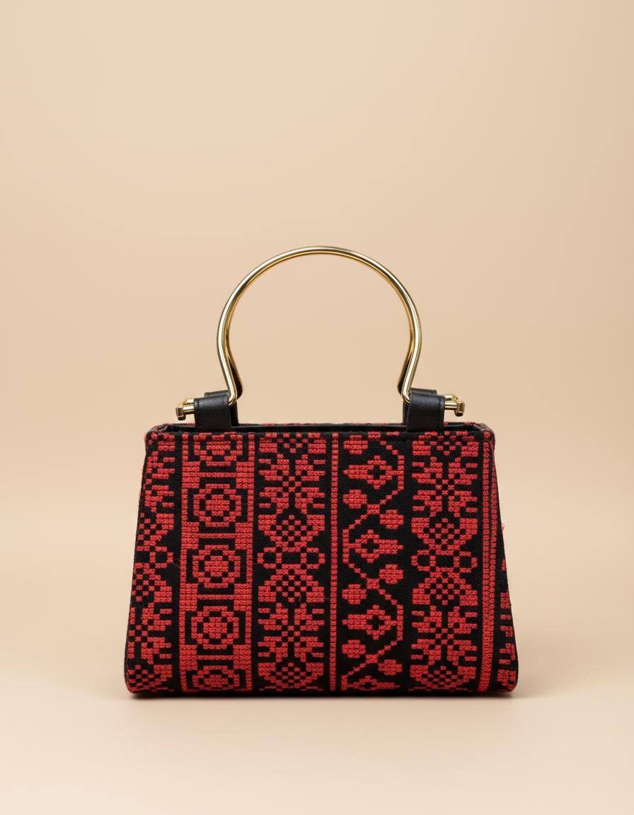 Bolso clásico bordado