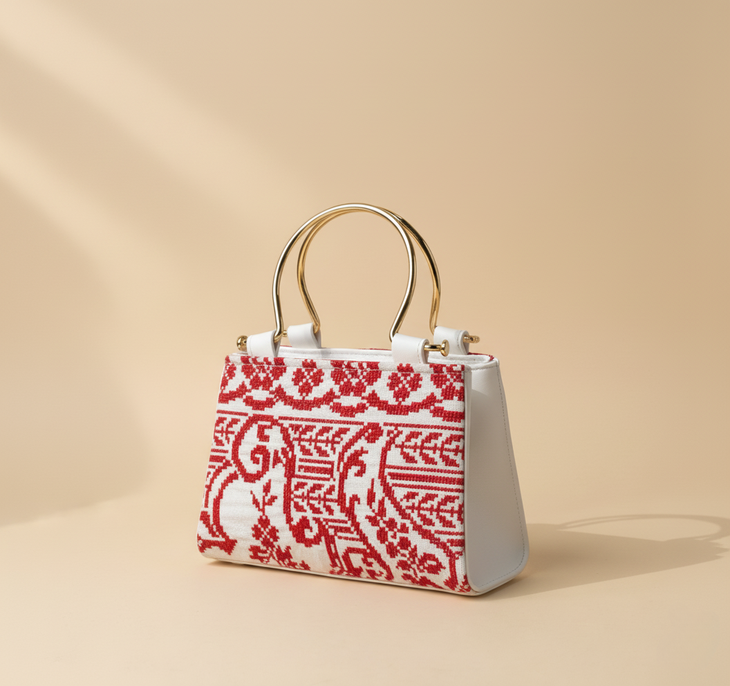 حقيبة مطرزة كلاسيكية