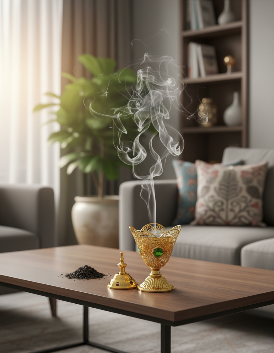 مبخرة نحاسية