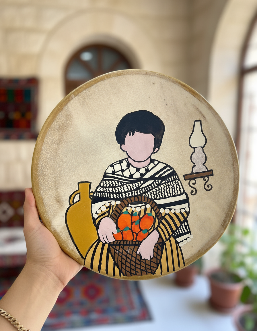 طبلة داف بتصميمات تقليدية