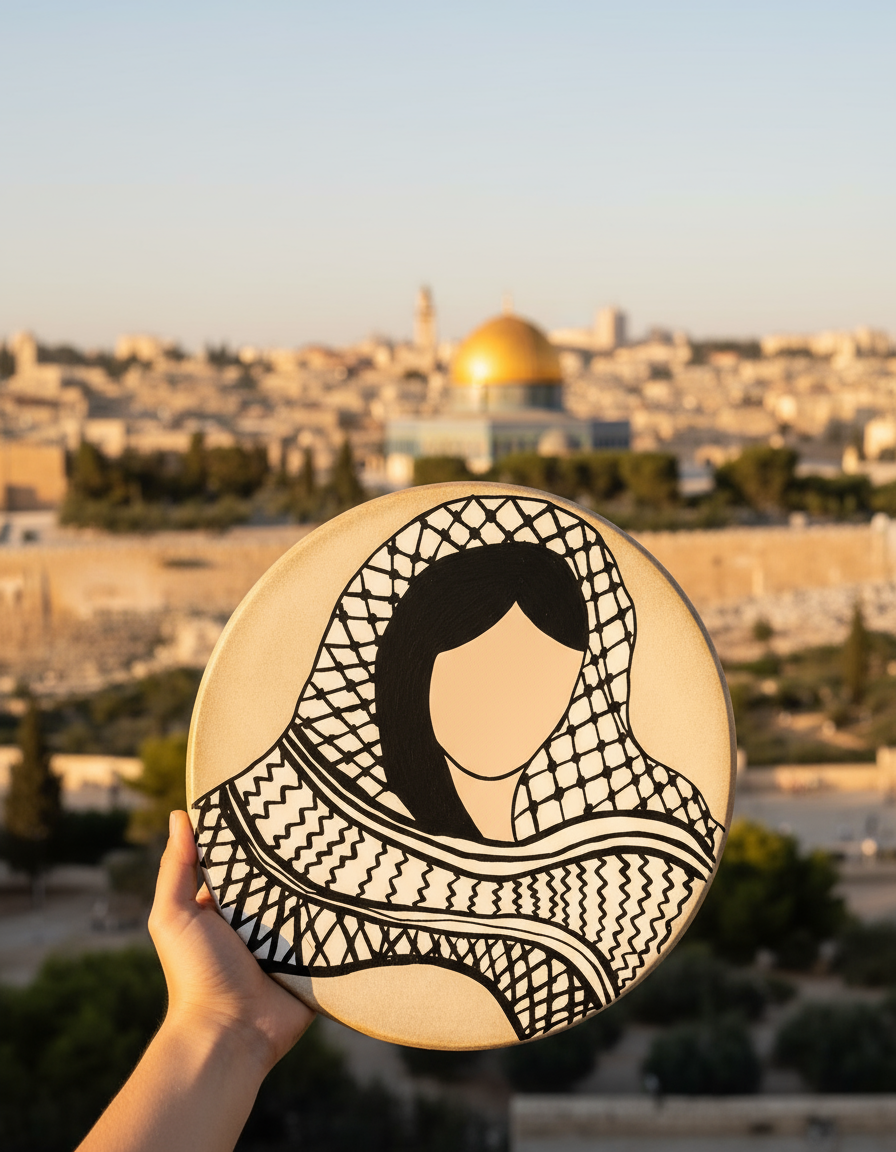 طبلة داف بتصميمات تقليدية