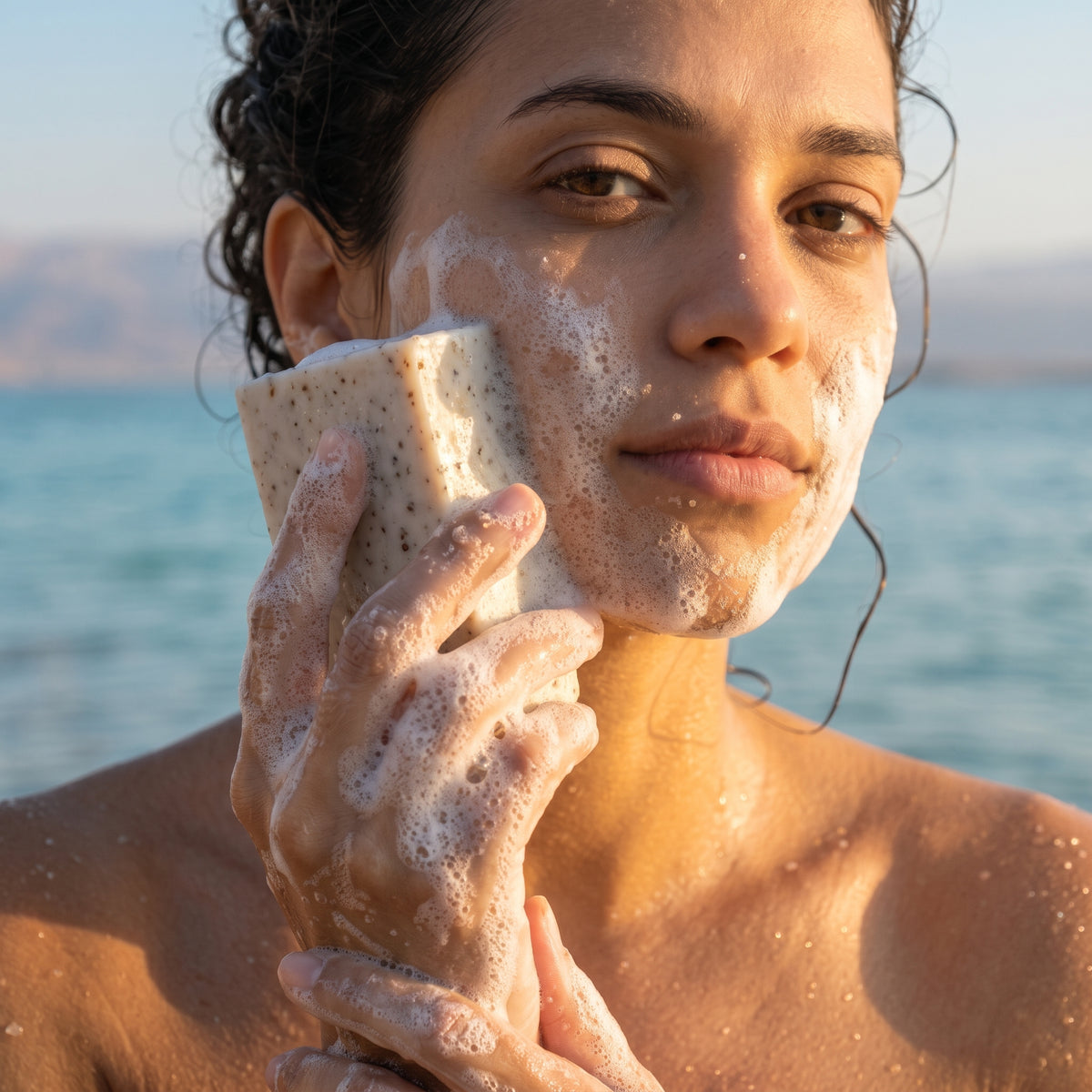 Jabón mineral y exfoliante 2 en 1 Bio Sea