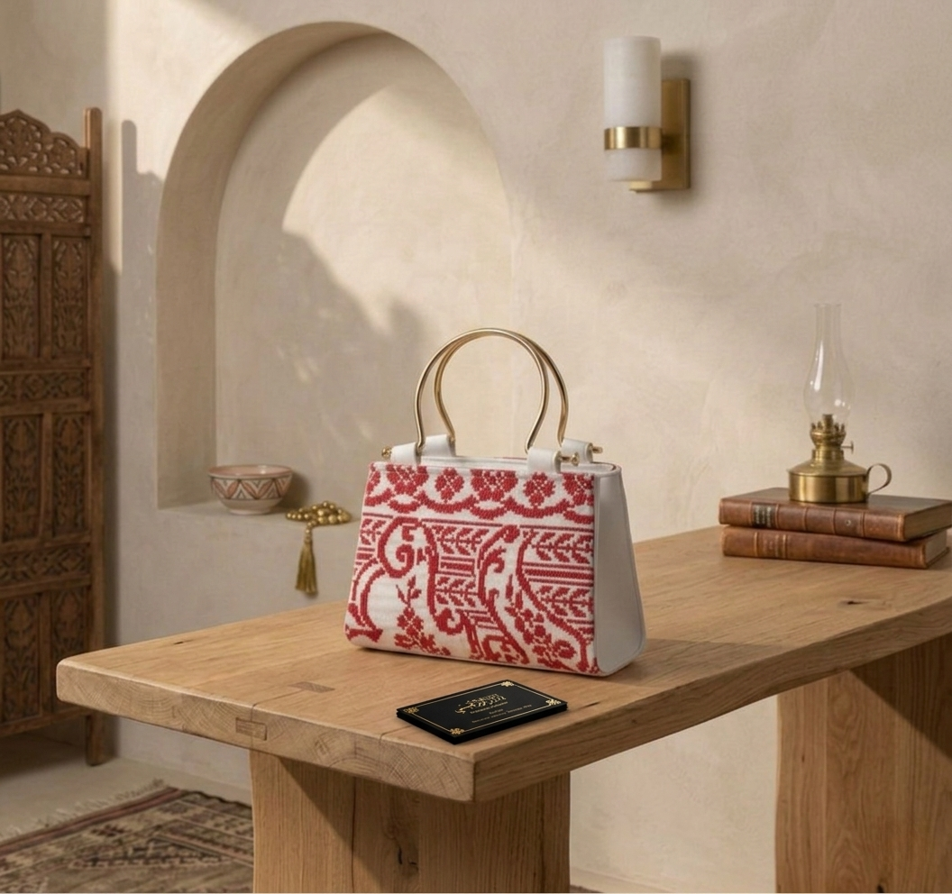 Bolso clásico bordado