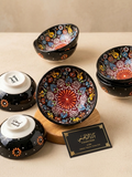 Handmade Decorated Turkish Ceramic Bowl