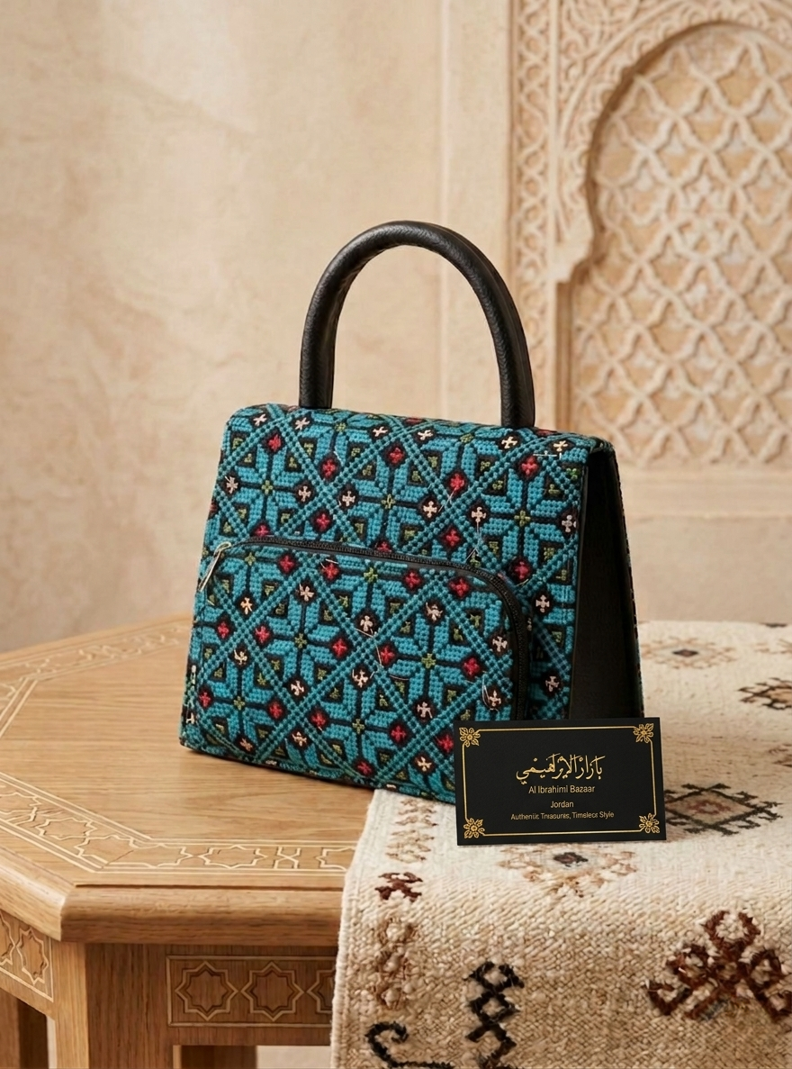 Bolso clásico bordado