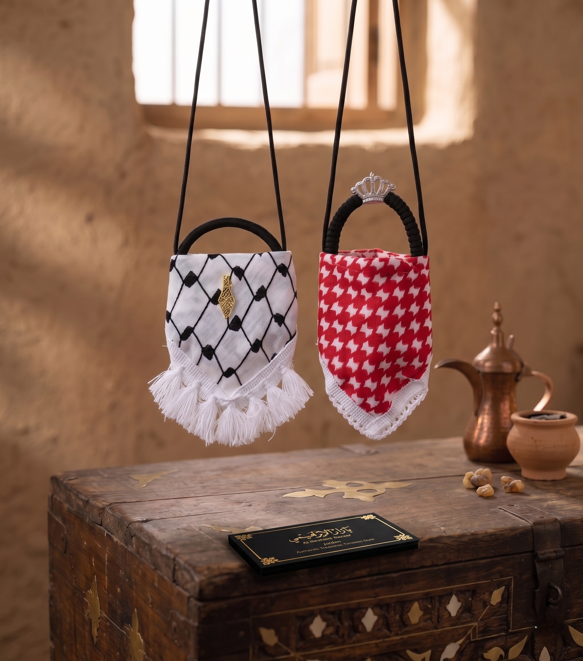 Car Hanging Ornament – Shemagh & Kufiya