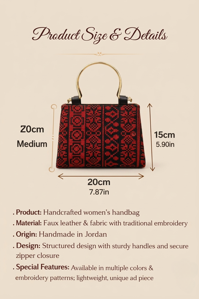 Classic Embroidered Bag