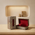 Handcrafted Egyptian Mosaic Shell Wooden Tissue Box — Luxury Decorative Napkin Holder
