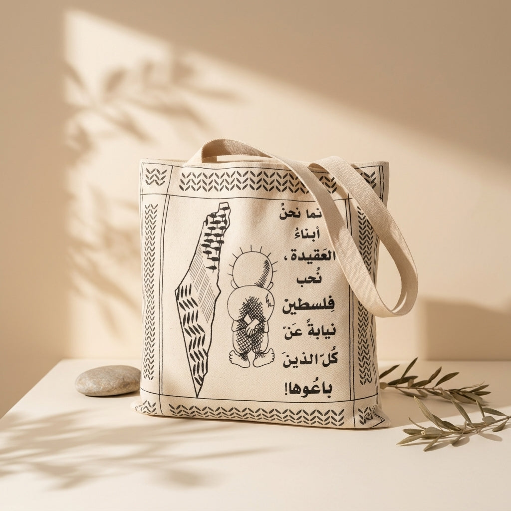 Handmade Embroidered Drawstring Bag — Versatile Heritage Fabric & Faux Leather Daily Pouch